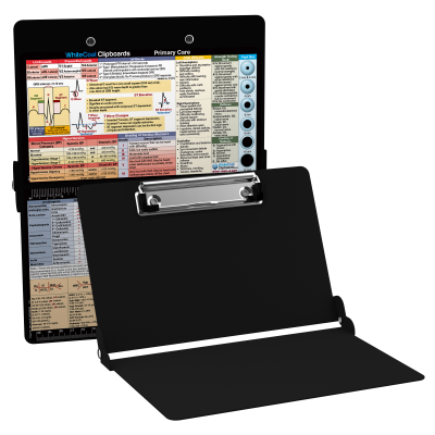 WhiteCoat Clipboard® - Black Primary Care Edition